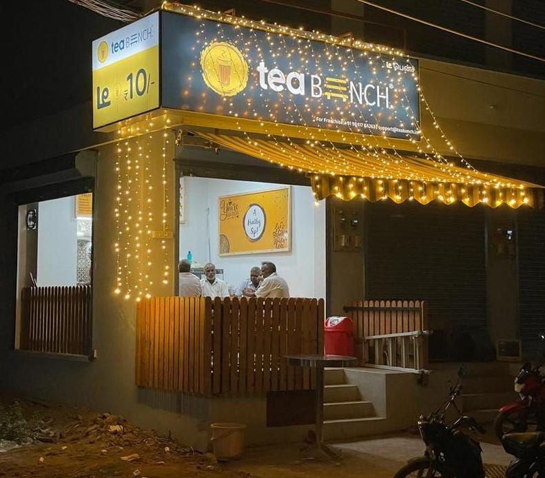 Tea shop franchise opening