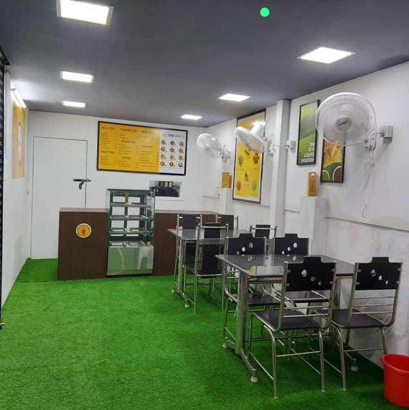 Tea shop franchise interior